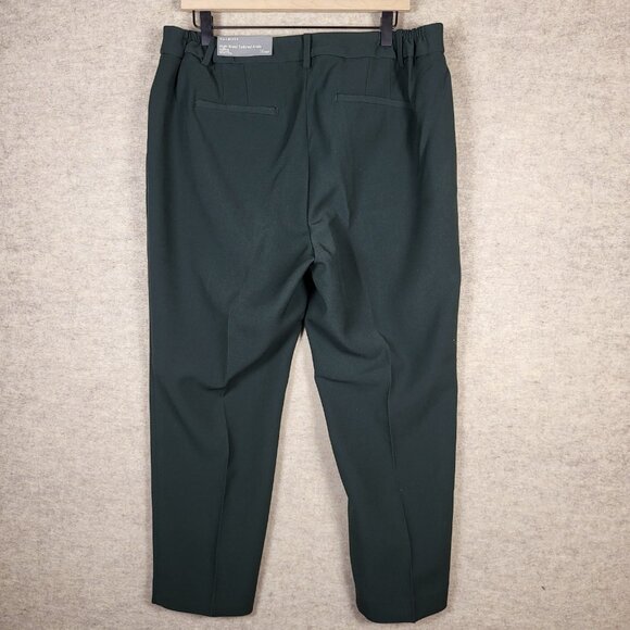 Talbots Womens Slacks Plus Size 16W, High Waist, Green, NWT ✨️ - Picture 3 of 15